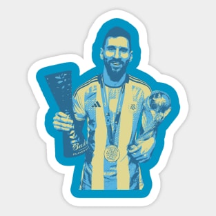 messi is Goat Sticker